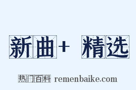 新曲+精选是什么意思的图片